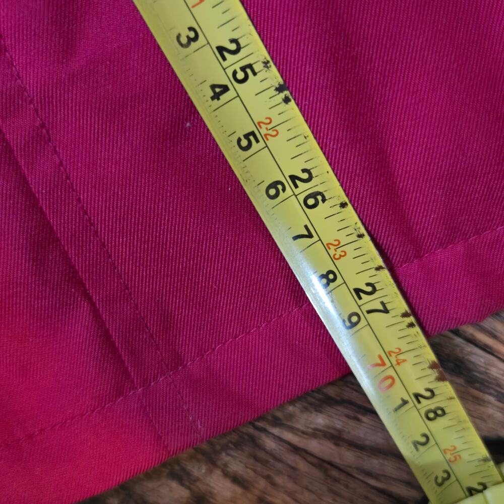 VTG Harley Davidson Women's Nylon Riding Jacket Hot Pink Size XL Shoulder Pads - Picture 8 of 10